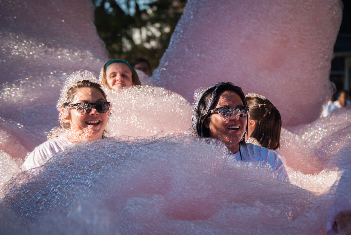 Rainbows Bubble Rush Leicester: It’s Time to Get Training