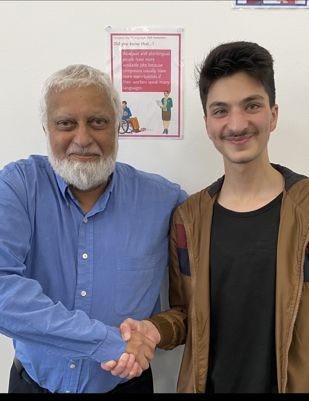 New Syrian arrival a smashing success with 9 A* GCSEs